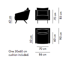 Fauteuil Costura - STUA