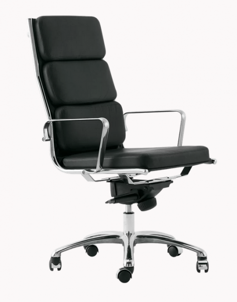 Fauteuil de bureau Light cuir - Luxy