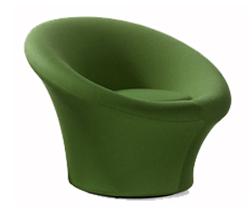 Fauteuil Mushroom tonus vert