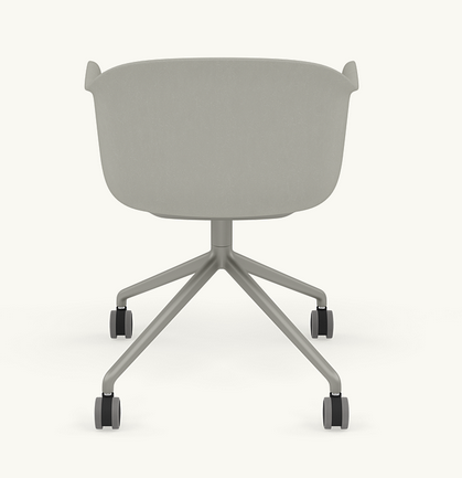 Fiber Armchair Base Pivotante / Roulette - Muuto 