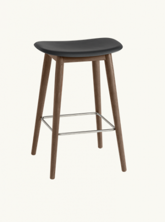 Fiber Counter H65cm Base en bois - Muuto 