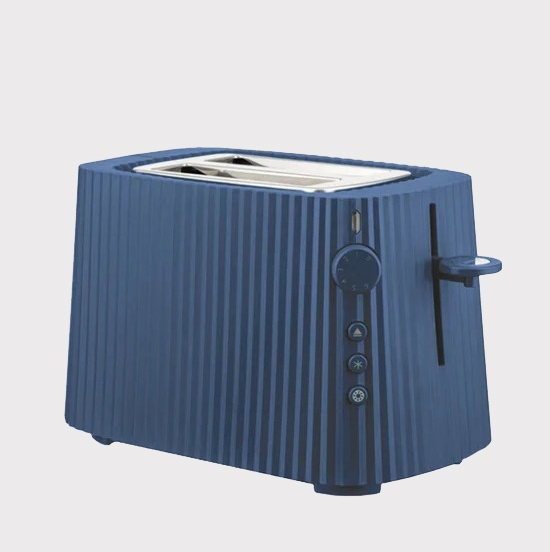 Grille pain - Toaster - Pliss� bleu - Alessi