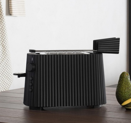 Grille pain - Toaster - Plissé noir - Alessi