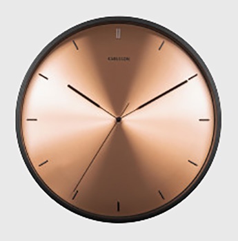 Horloge Finesse cuivre - Karlsson