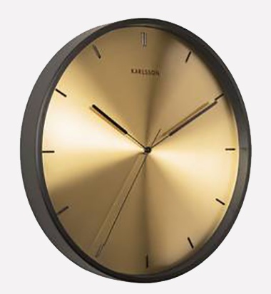 Horloge Finesse dorée - Karlsson