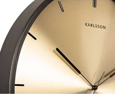 Horloge Finesse dorée - Karlsson