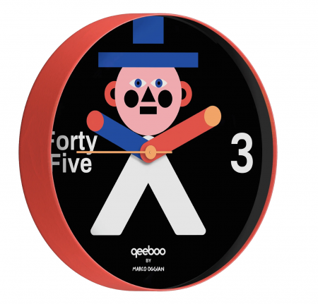 Horloge Mr.Wally  - Qeeboo 
