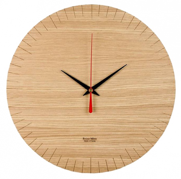 Horloge murale Austerlitz en bois � Reine M�re