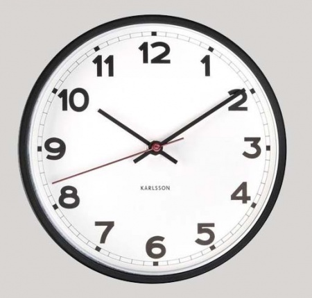 Horloge New Classic D.20cm blanche - Karlsson