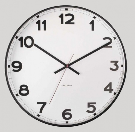 Horloge New Classic D.40cm blanche - Karlsson