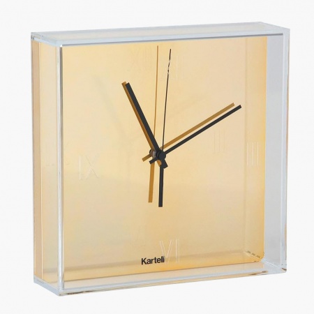 Horloge Tic & Tac Philippe Starck Dor&eacute;e - Kartell