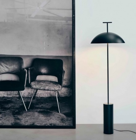 Lampadaire / Liseuse Geen-a - H 132 -Noire Kartell