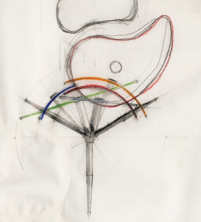 Lampadaire  ORBITAL Color&eacute; - FOSCARINI