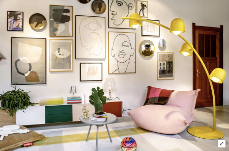 Lampadaire Big Lebow - Noir  Fatboy