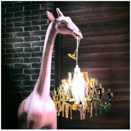 Lampadaire Giraffe in love XS - Qeeboo