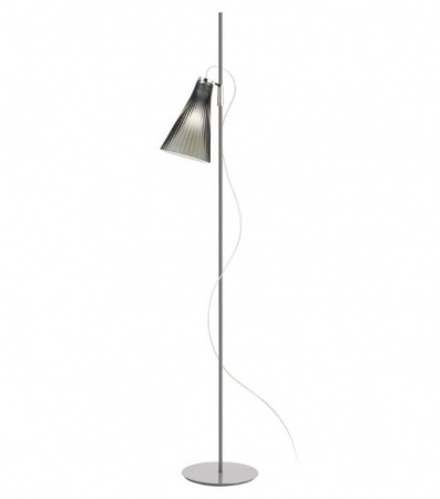 Lampadaire K-lux - H 165cm fumé - Kartell