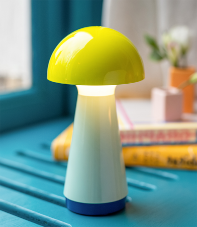 Lampe / baladeuse de table Bobbi Jaune - Remember