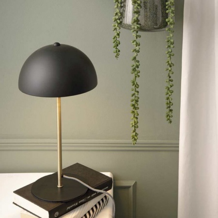 Lampe &agrave; poser - Bonnet - noire - Present Time