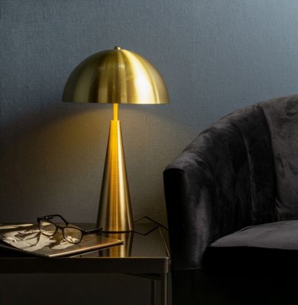 Lampe � poser - Sublime - dor�e - Present Time