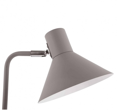 Lampe de bureau - Retro Curved - Gris chaud - Leitmotiv - Present Time