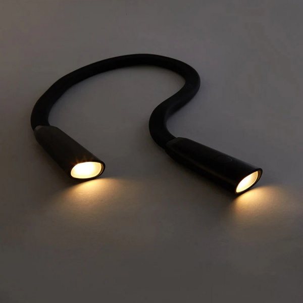 Lampe de lecture mains libres - Kikkerland