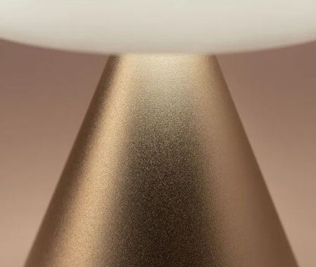 Lampe LED - MINA L - Dorée - Lexon