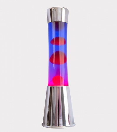 Lava lampe silver Violette - Fisura