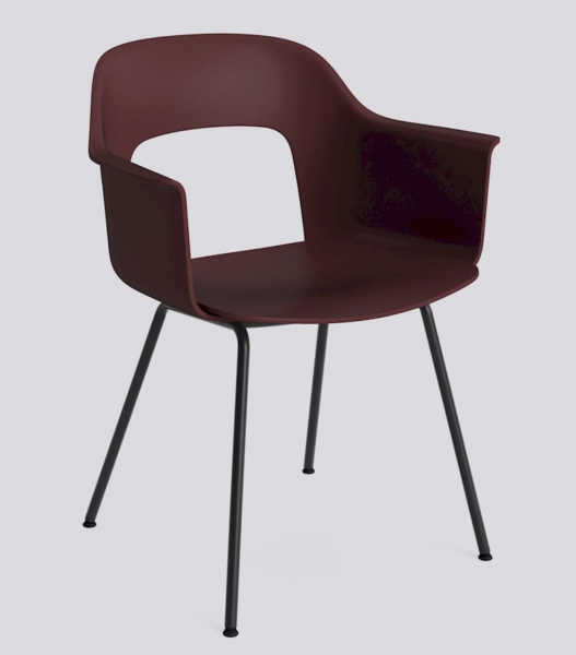 Layout armchair 211 -pieds m�tal noir - Hay
