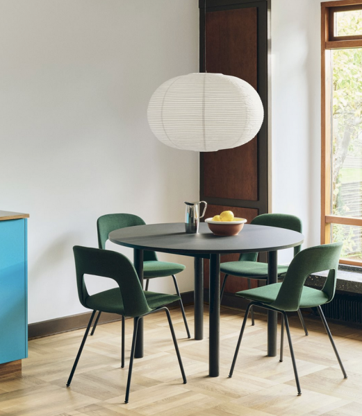 Layout Chair-pieds m�tal noir - Hay