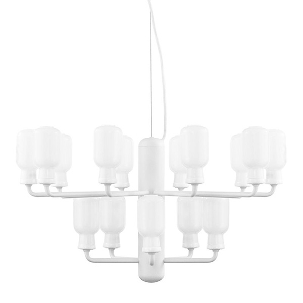 Lustre chandelier blanc - Normann Copenhagen