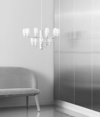 Lustre chandelier blanc - Normann Copenhagen