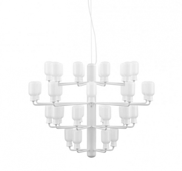 Lustre chandelier Large blanc - Normann Copenhagen