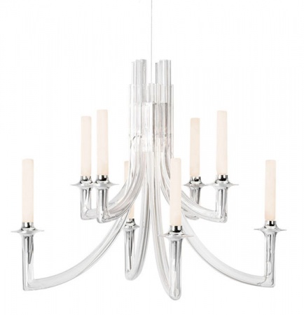 Lustre suspension Khan transparent - Kartell