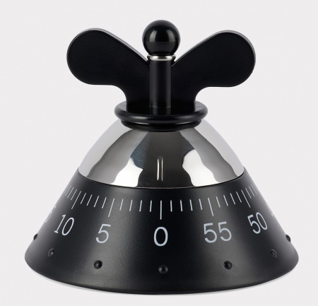 Minuteur Kitchen Timer noir - Alessi