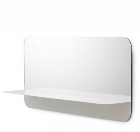 Miroir Horizon Horizontal blanc - Normann Copenhaguen