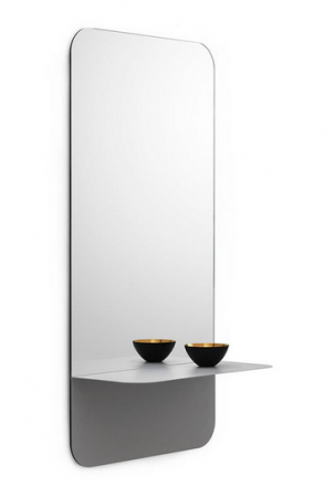 Miroir Horizon Vertical blanc - Normann Copenhaguen