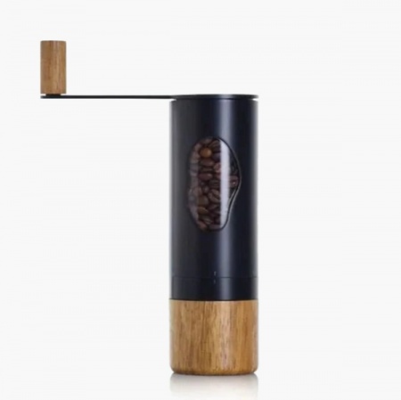 Moulin &agrave; caf&eacute; &agrave; manivelle noir bois - Mrs Bean - Ad Hoc