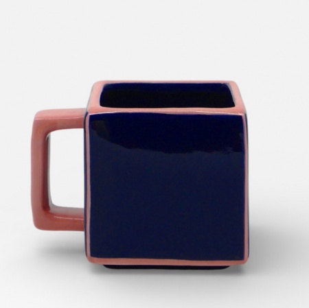 Mug - tasse Tile Bleu-rose - Table Machine