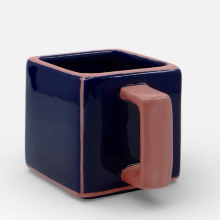 Mug - tasse Tile Bleu-rose - Table Machine