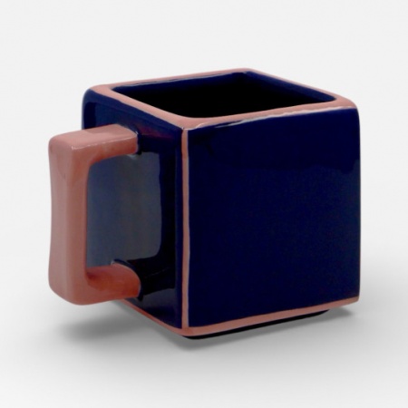 Mug - tasse Tile Bleu-rose - Table Machine