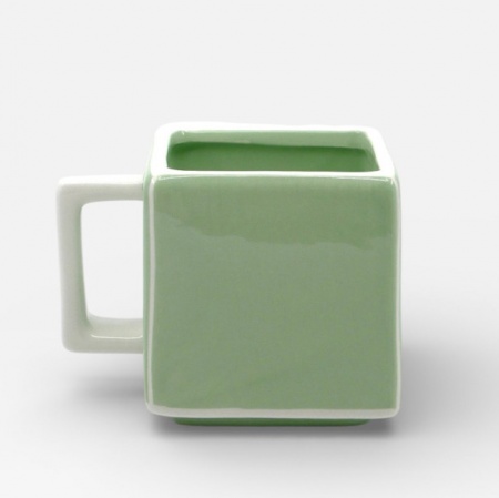 Mug - tasse Tile Vert-blanc - Table Machine