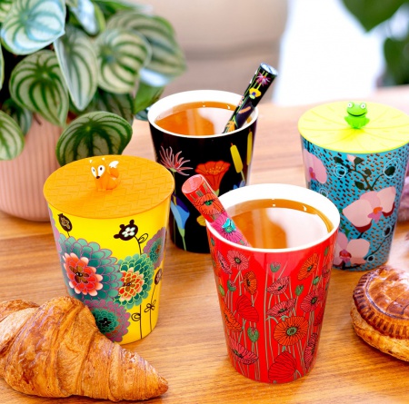 Mug \ Maxi cup\  Jardin fleuri - Pylones