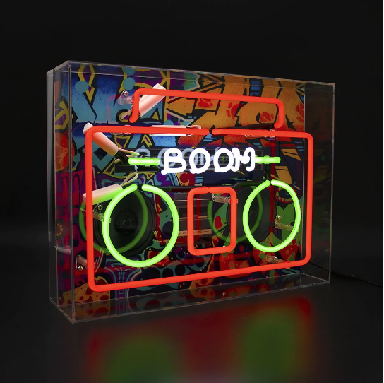 N�on Boom Box - Locomoc�an