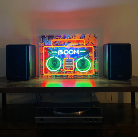 Néon Boom Box - Locomocéan