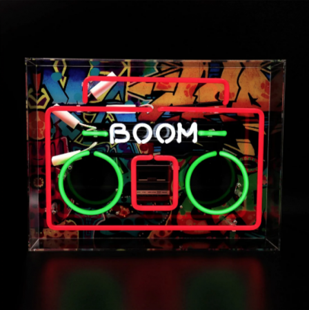 Néon Boom Box - Locomocéan