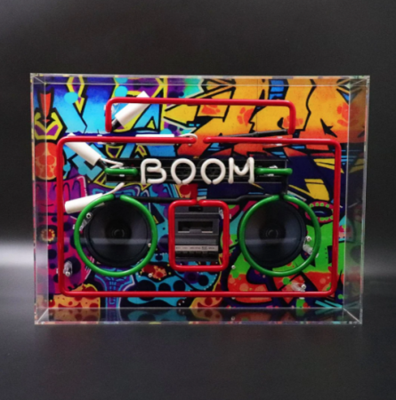 Néon Boom Box - Locomocéan