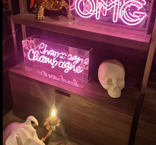 N�on Locomocean - Champagne