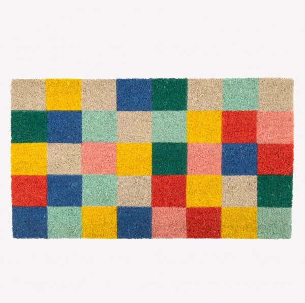 Paillasson Carreaux de couleurs 70/40cm- Fisura