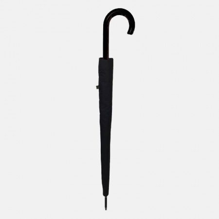 Parapluie canne r&eacute;sistant noir - Smati
