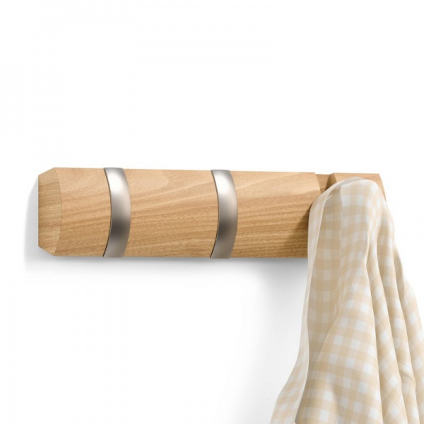 Pat�re Flip - 3 crochets - Naturel - Umbra